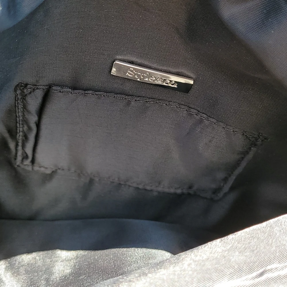 Style & Co Black Clutch Bag  NWOT - Picture 7 of 8